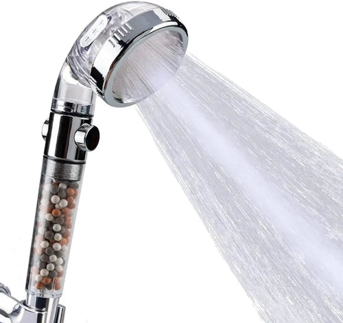 Vandens taupanti dušo galvutė su filtru