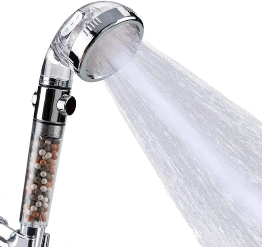 Vandens taupanti dušo galvutė su filtru